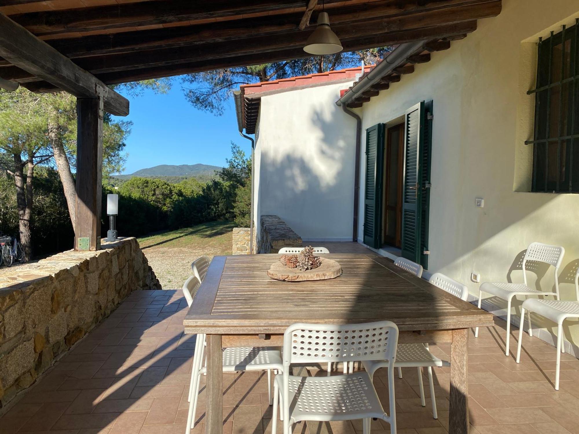 Elba Villa Colle - Nel Verde Ma Vicina Al Mare Марина ди Кампо Екстериор снимка